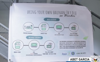 Bataan launches 'bring your own food container' program