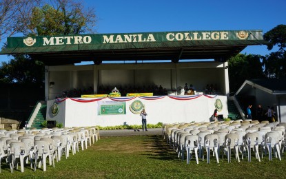<p>Metro Manila College <em>(Photo from MMC Facebook page)</em></p>