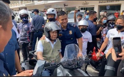 Duterte gets back into motorcycle riding again: Go | Philippine News Agency