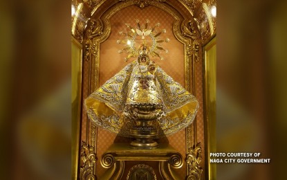 <p>Our Lady of Peñafrancia <em>(Photo courtesy of Naga City LGU)</em></p>
