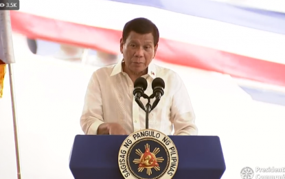 <p>President Rodrigo Roa Duterte <em>(Screengrab from RTVM/PCOO)</em></p>