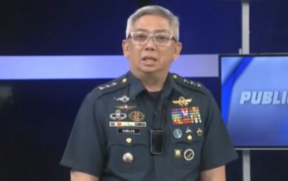 <p>Philippine Air Force chief Lt. Gen. Connor Anthony Canlas Sr. <em>(Screengrab from Laging Handa briefing)</em></p>