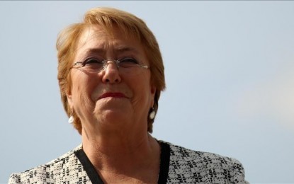 <p>UN human rights chief Michele Bachelet</p>