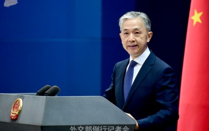 <p>China Foreign Ministry Spokesperson Wang Wenbin <em>(Photo courtesy of China MOFA)</em></p>