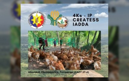 <p><strong>LIVELIHOOD AID.</strong> The Department of Agriculture-Central Luzon has provided livelihood provision to the indigenous people (IP) community in Barangay Mawakat, Floridablanca, Pampanga on Tuesday (June 14, 2022). The move is under the DA's Kabuhayan at Kaunlaran ng Kababayang Katutubo (4Ks) which aims to help the IPs develop their ancestral agricultural lands into productive, profitable, and sustainable agricultural enterprises. <em>(Photo courtesy of NCIP Pampanga Community Service Center)</em></p>