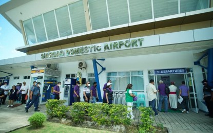 <p>Facade of the Siargao Airport <em>(Photo courtesy of DOTr)</em></p>