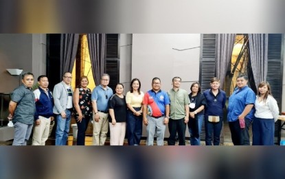 <p><strong>CONSULTATIVE MEETING.</strong> Benguet Electric Cooperative (Beneco) and Cooperative Development Authority (CDA) officials led by Beneco general manager Atty. Marie Rafael (2nd from left) and CDA chairperson Joseph Encabo (8th from left) pose for posterity after Beneco-CDA consultative meeting on June 15, 2022. Also in the photo (L-R) are Director Ricky Moresto, Director James Aclupen, NEA PS Atty. Gauttier Dupaya, Atty. Maita Cascolan-Andres, CDA Asec. Abad Santos, CDA Asec. Myrla Paradillo, Director Rocky Aliping, Atty. Jovy Marquez, CDA Asec. Vidal Villanueva, Director Luke Gomeyac, Paola Cariño. <em>(Contributed photo)</em></p>