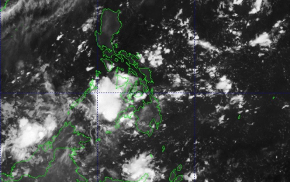 <p>Satellite image taken by HIMAWARI-8 at 6 a.m. <em>(Photo courtesy of PAGASA)</em></p>