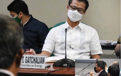 <p><strong>FUEL SUBSIDIES</strong>. Senate committee on energy chair Senator Sherwin Gatchalian presides over a hybrid consultative meeting on Tuesday (June 21, 2022). The panel suggested to pursue another round of fuel subsidies amid the surging global oil prices. <em>(PNA photo by Avito Dalan)</em></p>
