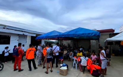 <p><strong>RESCUED.</strong> The rescued passengers from MBCA Mama Mary Chloe (MMC) are given first aid and taken care of by the municipality of President Carlos P. Garcia town in Bohol on Sunday. On Monday, the Philippine Coast Guard found the missing passenger of the MMC after it caught fire and sank off Bohol waters on Sunday. <em>(Photo courtesy of PCG)</em></p>