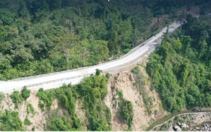 <p><strong>TOURISM BOOST</strong>. The two-lane access road in San Gabriel town, La Union leading to the tourist spot of Tangadan Falls. The access road is expected to be completed by 2023. <em>(Photo courtesy of DPWH Central Office)</em></p>