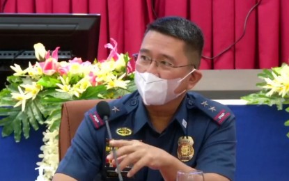 <p>NCRPO chief, Maj. Gen. Felipe Natividad <em>(Screengrab from DILG press briefing)</em></p>