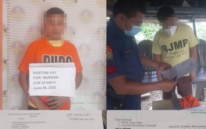 <p><strong>ARRESTED 'AGAIN'.</strong> A suspected member of the CPP-NPA was "arrested" the second time around for a murder case in Vallehermoso, Negros Oriental. The suspect was first arrested early this year and is incarcerated at the Guihulngan City District Jail when another warrant of arrest against him was served on Wednesday (June 29, 2022). <em>(Photo courtesy of the Negros Oriental Provincial Police Office)</em></p>