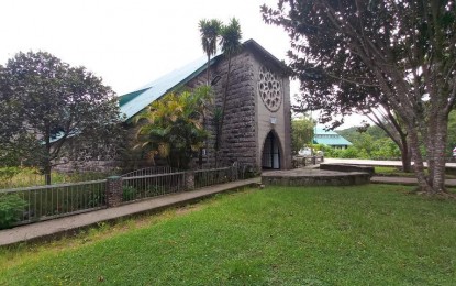 <p><strong>REOPENING.</strong> The St. Mary the Virgin church, built by the Episcopalian denomination in early 1900 remains a popular landmark in Sagada, Mountain Province in this photo on Friday (July 1, 2022),. The local government has reopened its doors to tourists and has allowed public utility buses to transport visitors fully vaccinated against the coronavirus disease 2019. <em>(PNA photo by Liza T. Agoot)</em></p>