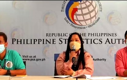 <p><br /><strong>LABOR STATS</strong>. Philippine Statistics Authority Ilocos Regional Director Lawyer Sheila de Guzman (center) during a virtual forum on Friday (July 1, 2022). De Guzman disclosed that the employment rate in the region grew to 94.1 percent. <em>(Screenshot from PSA Ilocos' virtual forum)</em></p>