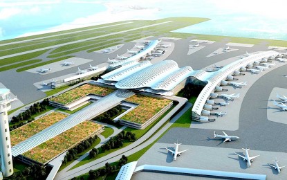 <p>New Manila International Airport, also known as Bulacan International Airport <em>(Photo courtesy of SMC)</em></p>