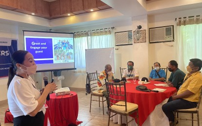 <p><strong>TOURIST-READY.</strong> Some of the 15 kutseros from Laoag City who attended a tourist drivers seminar at the Java Hotel from July 4-5, 2022. The Department of Tourism continues to train drivers to make them tourist-ready. <em>(Photo by Leilanie Adriano)</em></p>