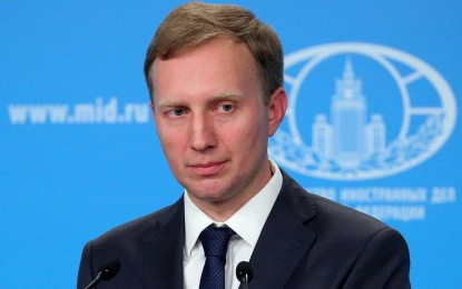 <p>Deputy spokesman for the Russian Foreign Ministry Alexey Zaitsev <em>(TASS photo)</em></p>