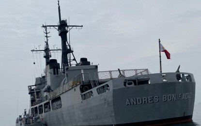 <p>BRP Andres Bonifacio <em>(Photo courtesy of Wescom)</em></p>