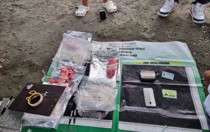 <p><strong>SEIZED.</strong> The confiscated pieces of evidence which include some PHP17.25 million worth of shabu from a male claimant during a controlled delivery operation in Pasay City on Friday (July 8, 2022). The package landed at the Port of Clark from Rockville, Maryland, United States on July 5. <em>(Photo courtesy of PDEA-3)</em></p>