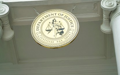 <p>Department of Justice <em>(Photo courtesy of Boying Remulla Facebook)</em></p>