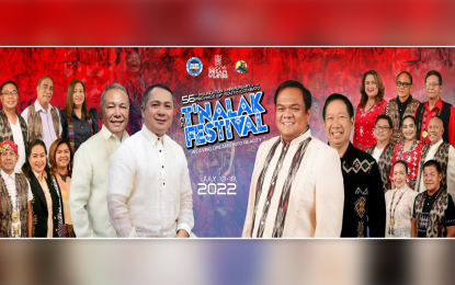 <p>The official 2022 T’nalak Festival poster. <em>(Image courtesy of South Cotabato PIO)</em></p>