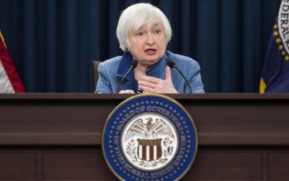 <p>US Treasury Secretary Janet Yellen </p>