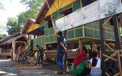 <p><strong>TRIBAL VILLAGE.</strong> The city government starts the renovation of the Kadayawan Tribal Village in Magsaysay Park in Davao City, as it is set to open on August 5 for the 37th Kadayawan Festival. The village was built to showcase the rich culture and heritage of the city's 11 tribes. <em>(PNA photo by Robinson Niñal Jr.)</em></p>