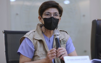 <p>Department of Health officer-in-charge Maria Rosario Vergeire <em>(File photo)</em></p>