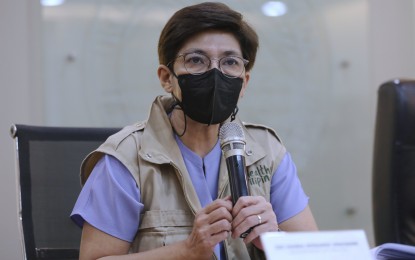 <p>DOH Undersecretary Maria Rosario Vergeire <em>(PNA file photo)</em></p>