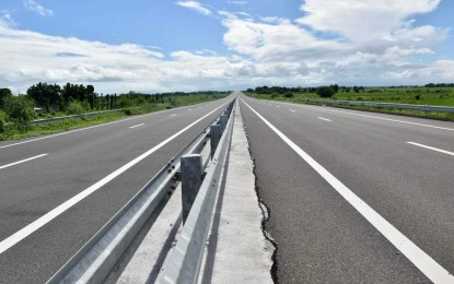 <p><strong>'BUILD, BUILD, BUILD' CONTINUES. </strong>A portion of the Central Luzon Link Expressway, which is among the projects under the government's 'Build, Build, Build' infrastructure program. President Ferdinand "Bongbong vowed to expand the program focusing on building more farm-to-market roads and structures aimed at increasing the country's agricultural output to ensure food security. <em>(Photo courtesy of DPWH)</em></p>