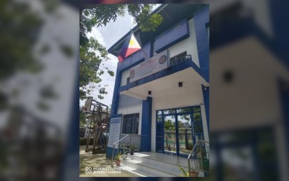 <p><strong>SURRENDER</strong>. The municipal police of San Roque, Northern Samar where a rebel surrendered on July 23. The police said on Monday (July 25, 2022) that the rebel's surrender is a result of the government's intensified fights against the New People's Army. <em>(Photo courtesy of San Roque police station)</em></p>