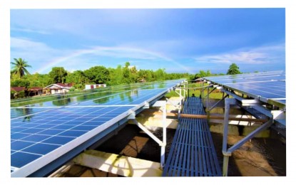 <p><strong>IRRIGATION TECHNOLOGY.</strong> The PHP6.9-million integrated solar-powered irrigation system built by the Negros Occidental provincial government for a group of farmers in Manapla town. The facility combines the use of upland aquaculture through grow-out and aquaponic system, fertigation, and drip irrigation system in a 600-square meter farm located in Barangay San Pablo. <em>(Photo courtesy of PIO Negros Occidental)</em> </p>