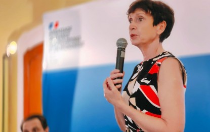 <p>Ambassador of France to the Philippines Michèle Boccoz <em>(File photo)</em></p>