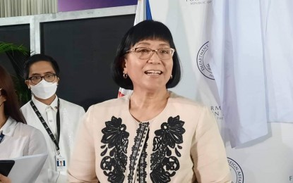 <p>Foreign Affairs spokesperson Ma. Teresita Daza <em>(Photo by Joyce Rocamora)</em></p>