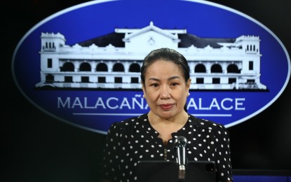 <p>Press Secretary Trixie Cruz-Angeles <em>(File photo)</em></p>