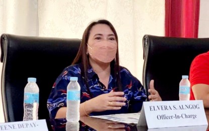 <p><strong>SUBMARINE CABLE</strong>. Elvera Alngog, officer-in-charge of the Northern Davao Electric Cooperative Inc (NORDECO) says on Sunday (July 31, 2022) that the submarine cable project on the Island Garden City of Samal (Igacos) in Davao del Norte will be operational next year. With a total cost of PHP1.1 billion, the 14.7-kilometer submarine cable project will connect Barangay Aundanao in Igacos, to the Pantukan grid. <em>(PNA photo by Che Palicte)</em></p>