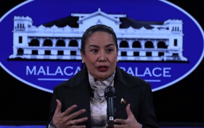 <p>Press Secretary Trixie Cruz-Angeles <em>(Rey Baniquet/NIB photo)</em></p>