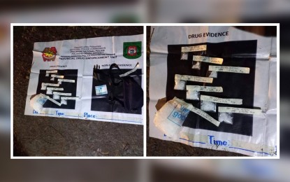 <p><strong>SEIZED DRUGS</strong>. Police operatives confiscated some PHP 1.224 million worth of suspected shabu during a buy-bust in Valencia, Negros Oriental on Friday night (August 5, 2022). The suspect is on the police list of drug personalities as a high-value individual. (<em>Photo courtesy of the Negros Oriental Provincial Police Office)</em></p>