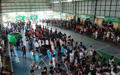 <p>Participants in the MILO® Barangay Liga <em>(Contributed photo)</em></p>