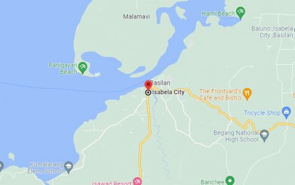 <p>Google map of Isabela City, Basilan Island province.</p>