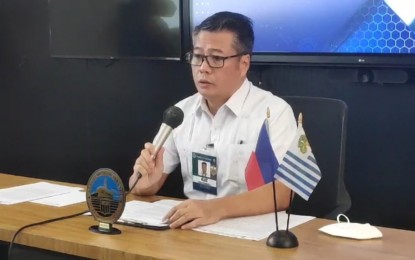 <p>Customs Commissioner Yogi Filemon Ruiz <em>(Screengrab from BOC press briefing)</em></p>