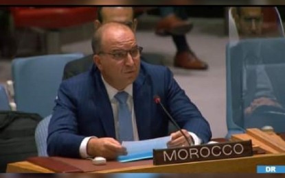 <p>Deputy Permanent Representative of Morocco to the UN Omar Kadiri</p>