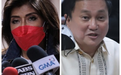<p>Senators Imee Marcos and Francis Tolentino. <em>(File photo)</em></p>
