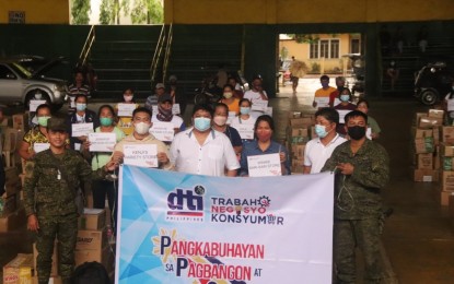 <p><strong>LIVELIHOOD</strong> <strong>AID. </strong>Some 18 former members of the Communist Party of the Philippines-New People's Army in Nueva Ecija undergo entrepreneurial development training on Wednesday (Aug. 10, 2022) that would help them start new lives with their respective families. The training was under the “<em>Pangkabuhayan sa Pagbangon at Ginhawa</em>” program of the Department of Trade and Industry to support the Enhanced Comprehensive Local Integration Program. <em>(Photo courtesy of the Army's 7th Infantry Division) </em></p>