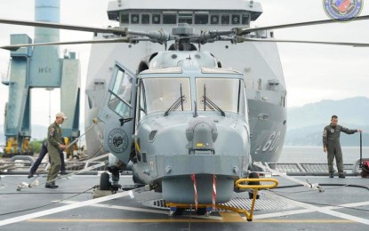 BRP Jose Rizal now qualified to land AW-159 anti-sub helicopters