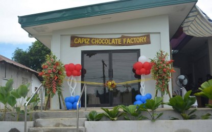 <p>The Department of Trade and Industry (DTI) provides the Shared Service Facility for Cacao Processing with the Capiz Cacao Industry Association (CCIA) as co-operator in Barangay Cogon, municipality of Panit-an on June 20, 2022. DTI Western Visayas Regional Director Rebecca Rascon, in an interview on Aug. 12, 2022, said the SSF will encourage farmers to plant cacao. <em>(Photo courtesy of DTI Region VI) </em></p>