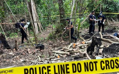 <p><strong>CLASH SITE</strong>. Three New People’s Army rebels were killed while two others were arrested after a 20-minute firefight between the communist group and government forces in Sorsogon City, Sorsogon on Wednesday (Aug. 17, 2022). Recovered from the encounter site were various firearms and subversive documents. <em>(Photo courtesy of Sorsogon PPO)</em></p>