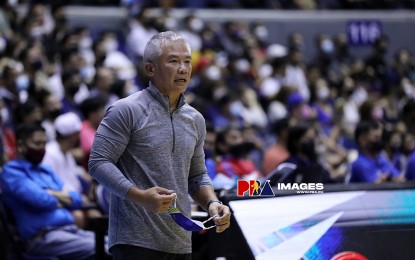 <p>Coach Chot Reyes <em>(Photo courtesy of PBA Image)</em></p>