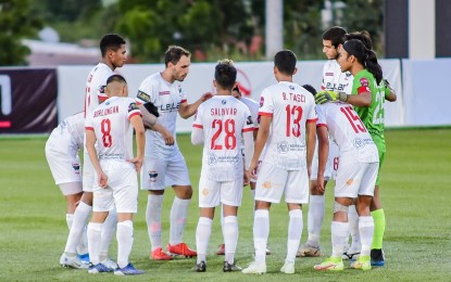 <p>Dynamic Herb Cebu FC <em>(Photo courtesy of PFL)</em> </p>